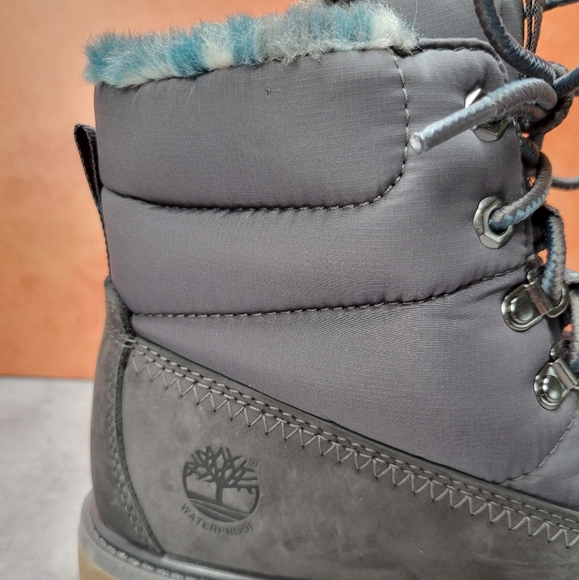 Timberland Gray Premaloft insulated hiking boots. Size 7 - Picture 2 of 14